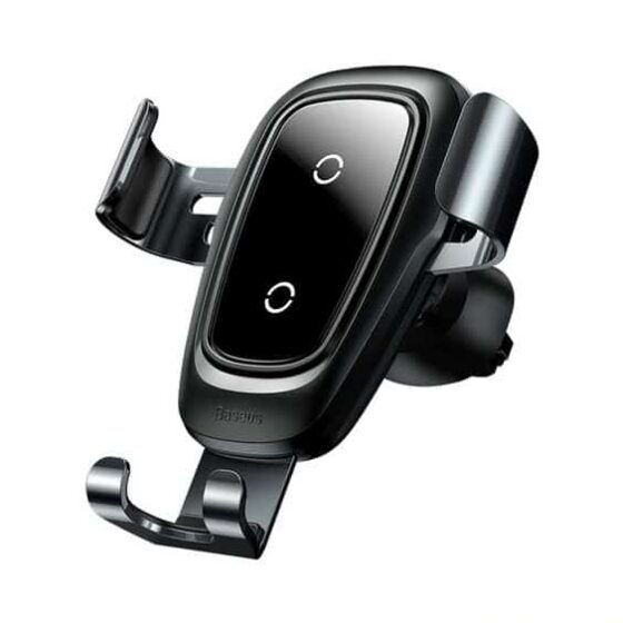 baseus car wireless charger black