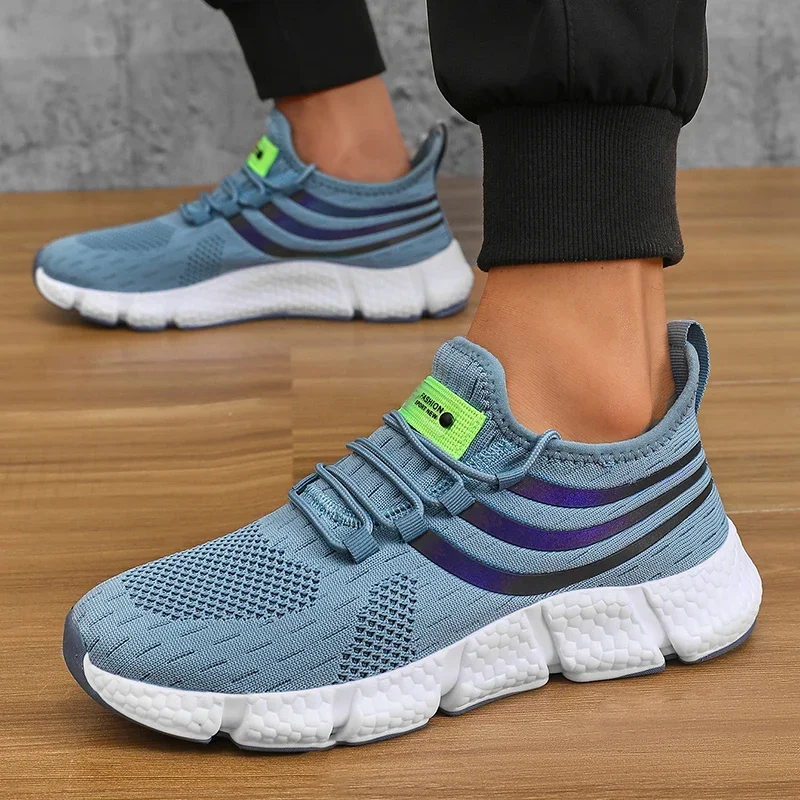 Men's Breathable Lightweight Mesh Sneakers - view 3