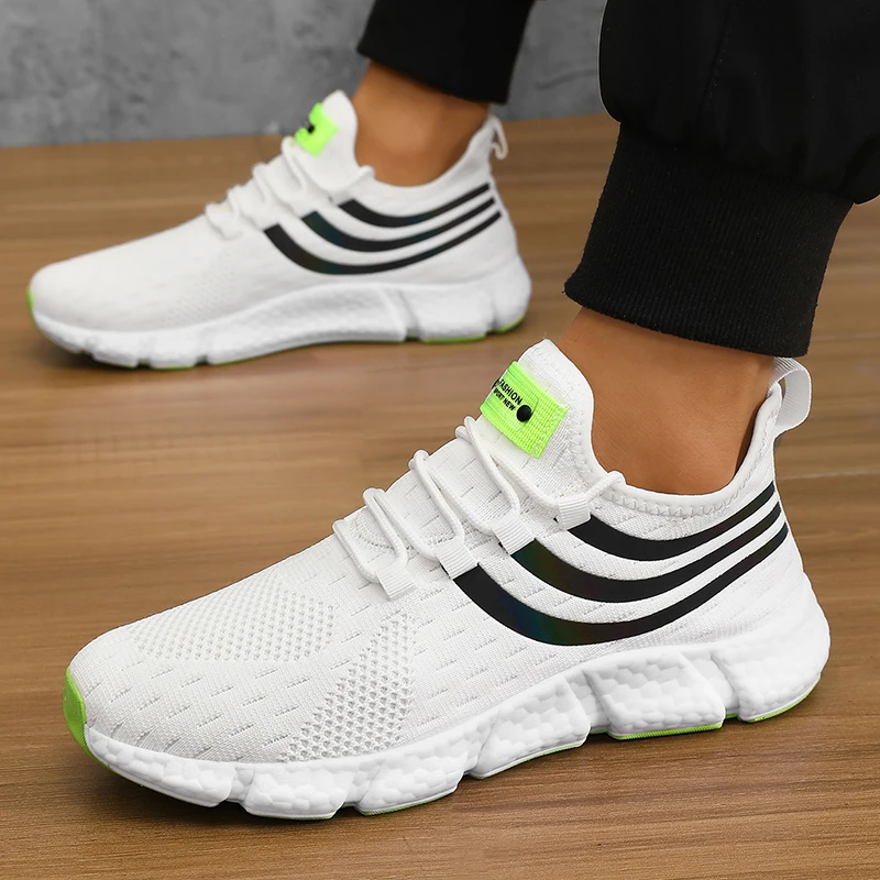 Men's Breathable Lightweight Mesh Sneakers - view 6