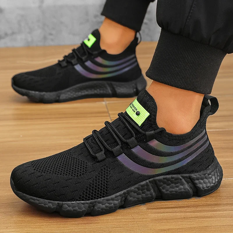 Men's Breathable Lightweight Mesh Sneakers - view 5
