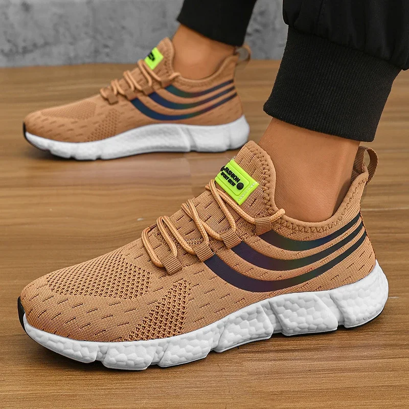 Men's Breathable Lightweight Mesh Sneakers - view 4