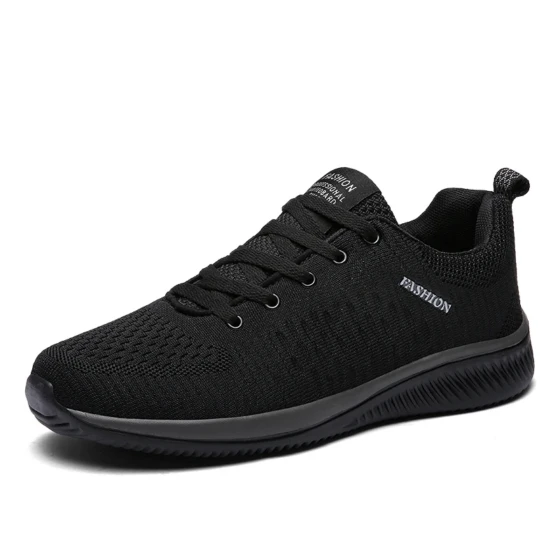 Men's running sneakers - black and red colorways
